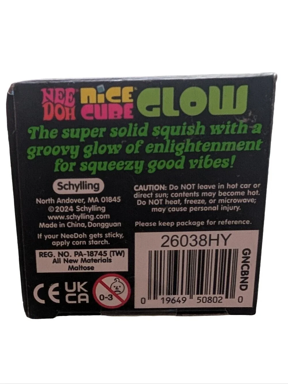 Nice Cube Glow - Blue Super Solid Squish